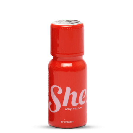 bouteille de poppers everest aromas de 15 ml, poppers she, féminin